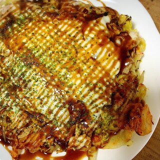 簡単！チーズキムチ広島焼き風